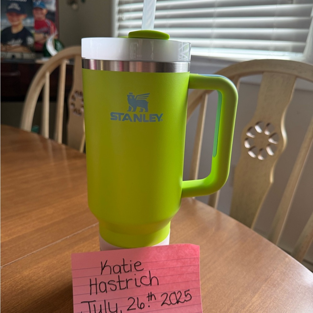 Stanley Lime Green Travel Mug